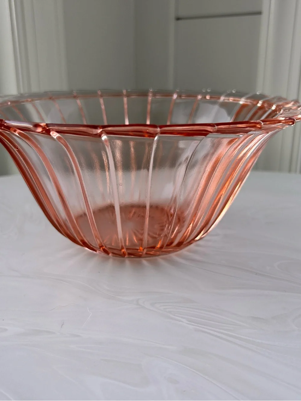Jeanette Glass vintage pink